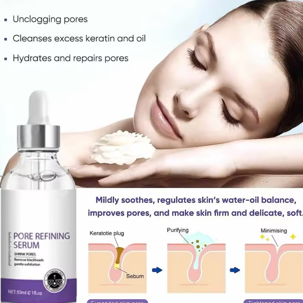 White Skincare leaving Radiant Skin specifically for open pores from acné